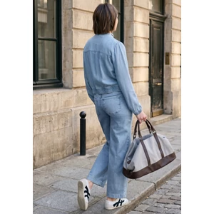 Kép 2/5 - Blézer és dzseki indoor - SE_STUDIO Tencel Blouson Jkt - 2605