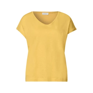 Kép 4/6 - Póló - v-neck jersey slub shirt - 2605
