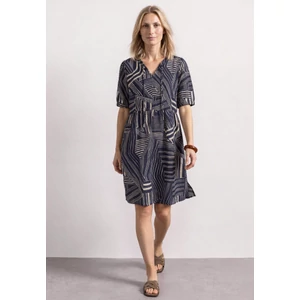 Kép 1/5 - Ruha - Bow Detail Dress_AOP - 2607