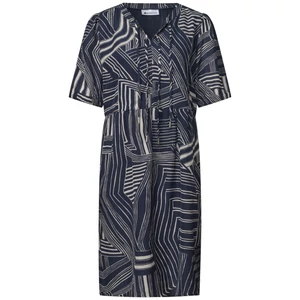 Kép 3/5 - Ruha - Bow Detail Dress_AOP - 2607