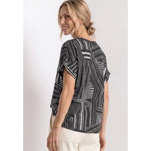 Kép 2/6 - Ing - LTD QR printed mat-mix shirt w - 26HW