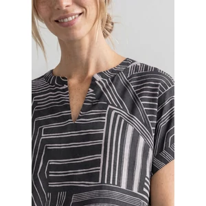 Kép 6/6 - Ing - LTD QR printed mat-mix shirt w - 26HW