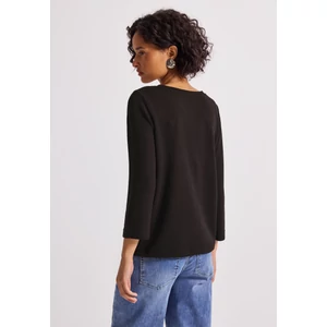 Kép 3/6 - OTLT Ing - knit look shirt w.rib collar 2508 WS02