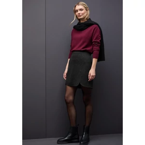 Kép 4/6 - OTLT Szoknya - Style Maja Fake wool_solid 2510 WS02