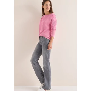 Kép 4/6 - Ing - Cosy Melange Button T-Shirt 2510 WS02