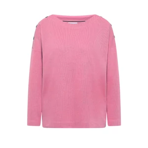 Kép 5/6 - Ing - Cosy Melange Button T-Shirt 2510 WS02