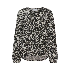 Kép 5/6 - Blúz-Ing - Buttoned V-neck blouse AOP 2510 WS02