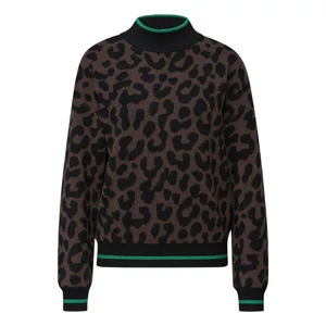 Kép 5/6 - Pulóver - leo cosy jacquard sweater 2512