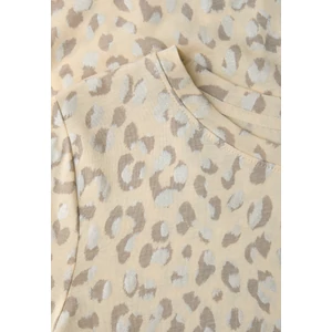 Kép 6/6 - Ing - basic shirt w.shiny leo print 2601