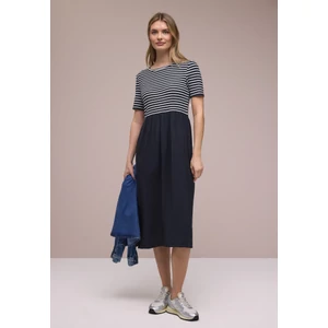 Kép 1/6 - Ruha - Mat Mix Dress_striped - 2603