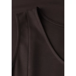 Kép 4/5 - Ruha - sleeveless Jersey Dress_solid - 2604