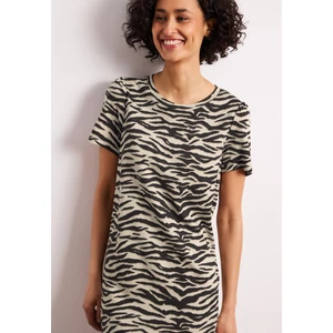 Kép 5/5 - Ruha - short puffed sleeve Dress_AOP - 2604