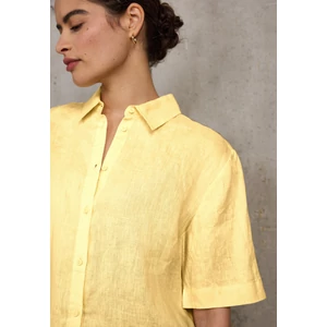 Kép 4/6 - Blúz-Ing - LS_Cropped buttoned shirtcolla 2504