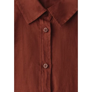 Kép 6/6 - Blúz-Ing - LS_Cropped buttoned shirtcolla 2504