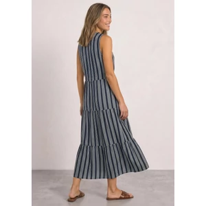 Kép 2/5 - Ruha - Maxi Volant Dress_AOP - 2607