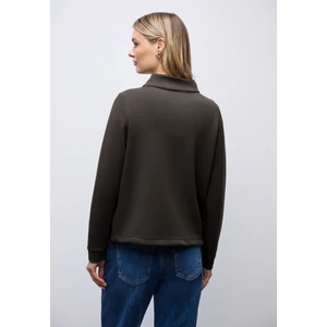 Kép 3/6 - Ing - silk look turtle neck jacket 2510 WS02