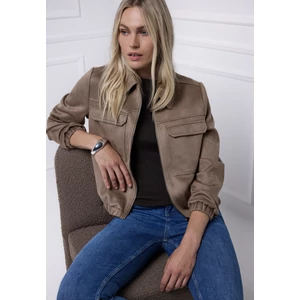 Kép 1/6 - Blézer és dzseki indoor - Short Velours Jkt w. Shirt Blo 2512