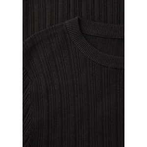 Kép 6/6 - Pulóver - round neck rib sweater 2512