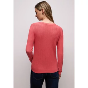 Kép 3/6 - Pulóver - round neck rib sweater 2512