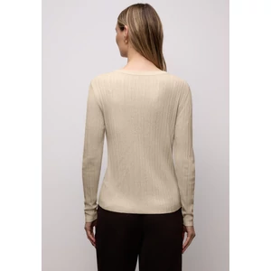 Kép 3/6 - Pulóver - round neck rib sweater 2512