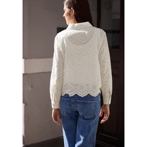 Kép 2/7 - Blúz-Ing - SE_Shiffley Shirtcollar blouse - 2604