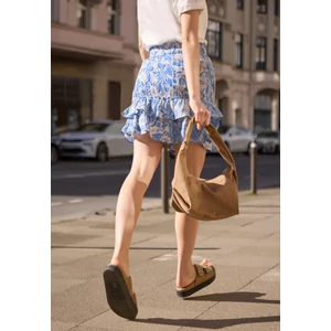 Kép 2/7 - Szoknya - short skirt w. volant_AOP - 2604