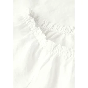 Kép 6/6 - Blúz - Linen blouse w elastic necklin 2506