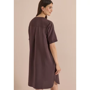 Kép 2/7 - Ruha - EOS_Solid Tunic Dress - 2606