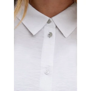 Kép 6/6 - Blúz-Ing - Buttoned shirtcollar blouse w - 2605