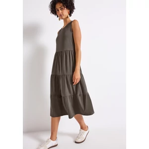 Kép 1/6 - Ruha - solid Volant Jersey Dress 2507