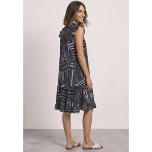 Kép 2/5 - Ruha - Viscose button Tunic Dress_AOP - 2607