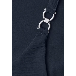 Kép 5/6 - Ing - mat-mix v-neck top w.deco deta - 2607