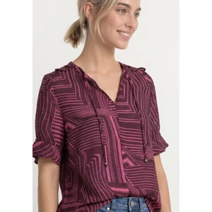 Kép 6/6 - Blúz - Tunic blouse w ruffle details - 2607
