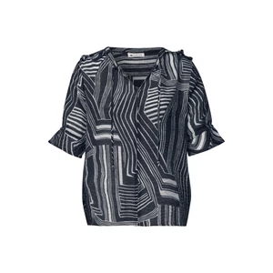 Kép 4/5 - Blúz - Tunic blouse w ruffle details - 2607