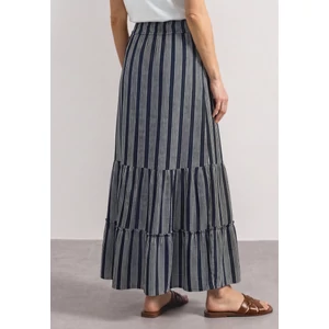 Kép 2/6 - Szoknya - Maxi Volant skirt stripe_AOP - 2607