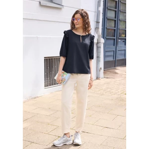 Kép 3/6 - Blúz-Ing - Studio_Roundneck blouse w vola - 2606