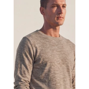 Kép 6/6 - Pulóver - Reverse knitted slub crewneck - 2608