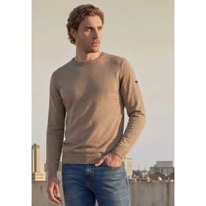 Kép 1/6 - Pulóver - Knitted slub crewneck - 2608