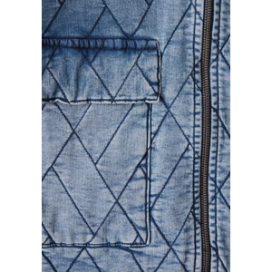 Kép 6/7 - Dzseki  - Denim Jacket Mid Blue Quilted 2410