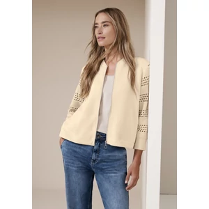 Kép 1/7 - Ing - silk look jacket w.knit sleeve - 2603