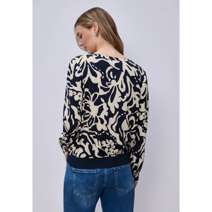 Kép 2/6 - Blúz - Splitneck blouse w elastic tap - 2603