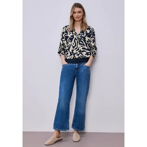 Kép 3/6 - Blúz - Splitneck blouse w elastic tap - 2603
