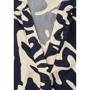Kép 5/6 - Blúz - Splitneck blouse w elastic tap - 2603