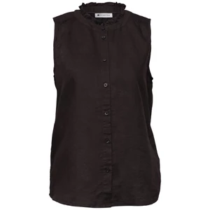 Kép 4/6 - Blúz - SOL_Buttoned blouse top w fril - 2605