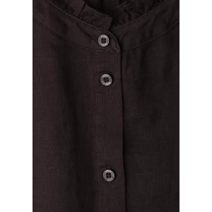 Kép 5/6 - Blúz - SOL_Buttoned blouse top w fril - 2605
