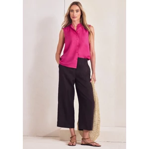 Kép 3/6 - Blúz - SOL_Buttoned blouse top w fril - 2605