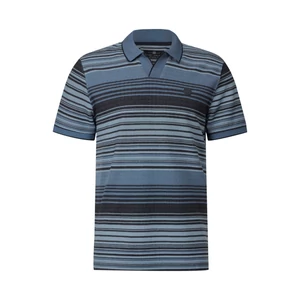 Kép 4/5 - Póló - yarn dyed striped polo w. open - 2504