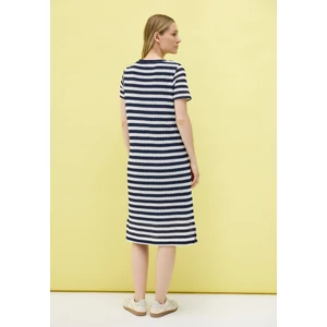 Kép 3/6 - Ruha - Ajour Stripe Dress 2506