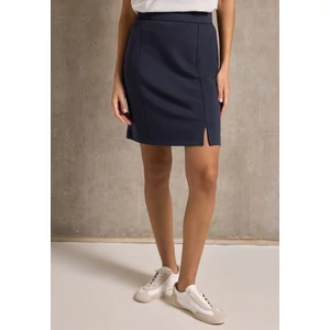 Kép 4/6 - Szoknya - short pencil skirt slit_solid 2506