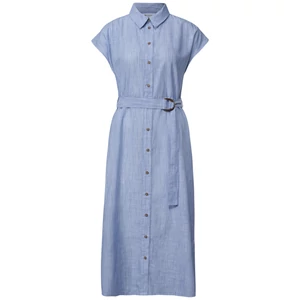 Kép 3/5 - Ruha - Chambray Shirt Dress_Dessin - 2606